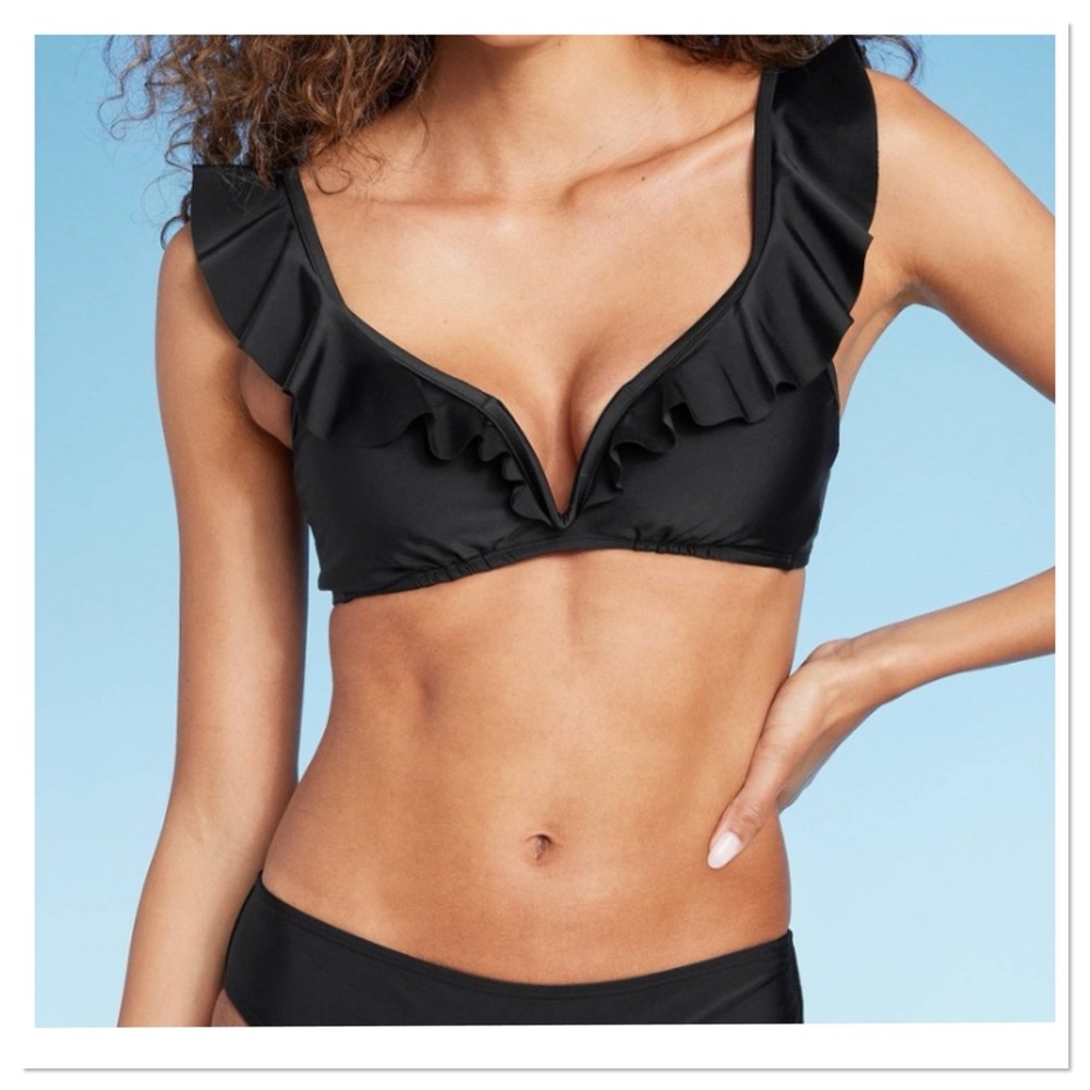 Women’s Ruffle Bralette Bikini Top Shade & Shore
